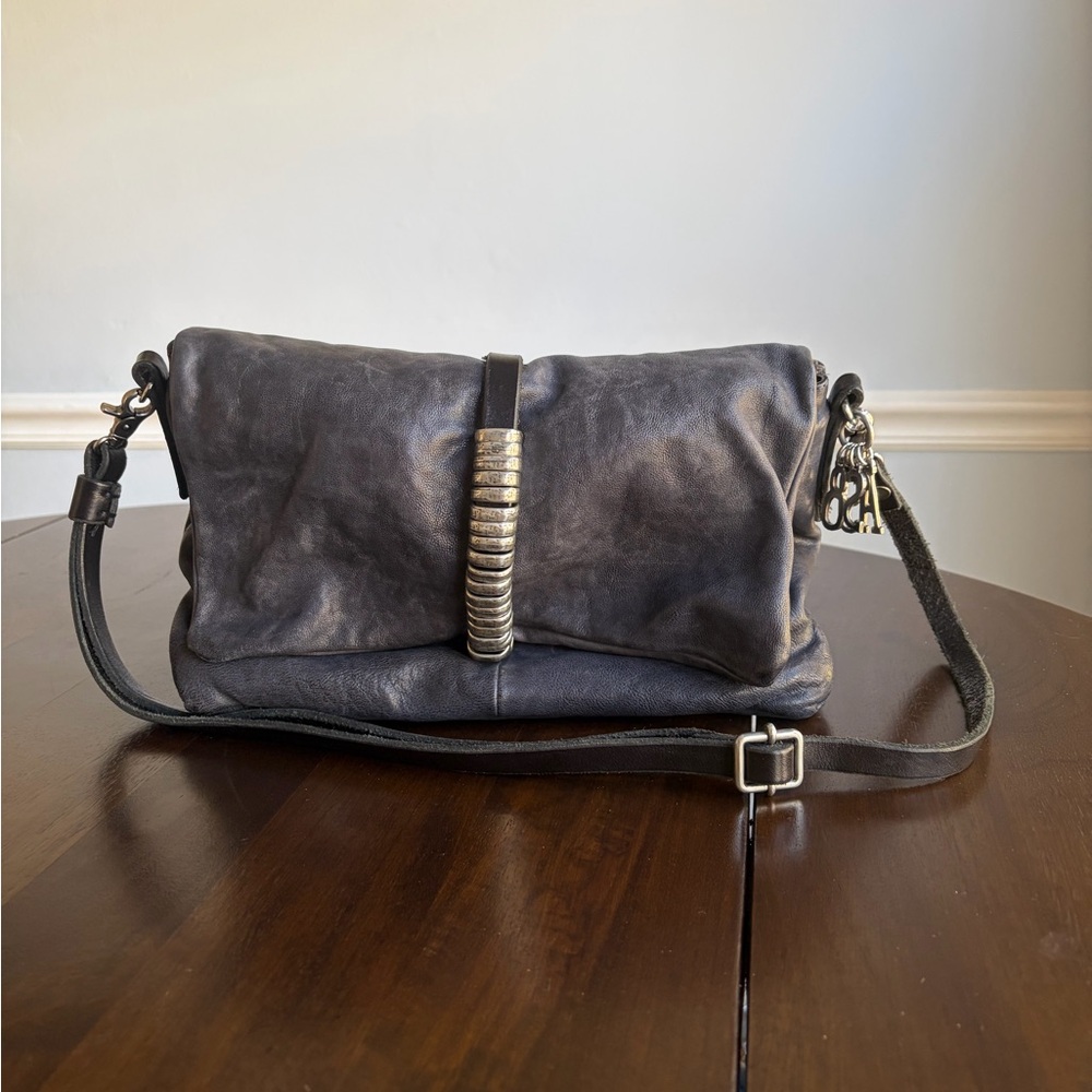A.S.98 Leather Crossbody Bag